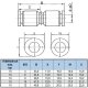 Pneumatik Steckverbinder 12 mm