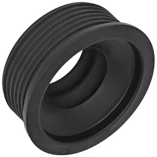 50mm HT-Fittings für Abflußrohrsystem aus PP Siphon Gummimanschette Außen Ø 50mm x Innen Ø 28-34mm