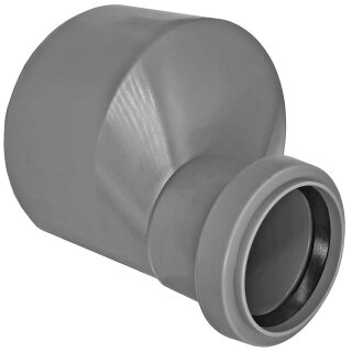 125mm HT-Fittings für Abflußrohrsystem aus PP Reduktion lang DN125 / DN110(100)