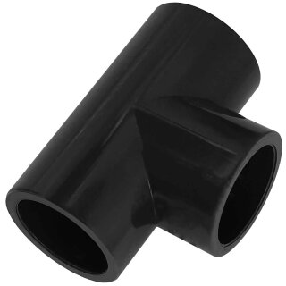 Klebe-Fittings aus Kunststoff (PVC) > T-Stück 90 Grad (i-i-i) Für Rohr-Außendurchmesser 50mm