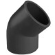 Klebe-Fittings aus Kunststoff (PVC) > Winkel 45 Grad...